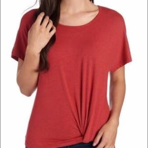 Reddish Orange Shirt